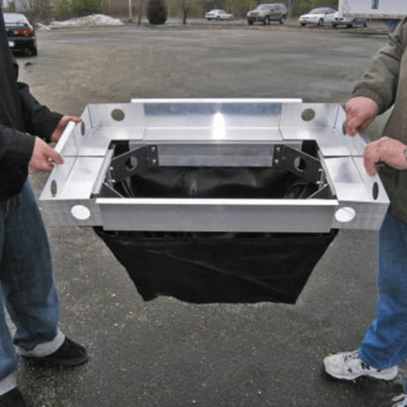 Stormsack BMP is a heavy duty geotextile catch basin