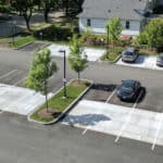 STORMCRETE® in a parking lot