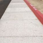 STORMCRETE® application for sidewalk in urban setting