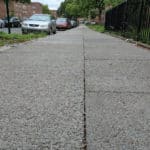 Precast porous concrete for sidewalks, parking lots, and more.