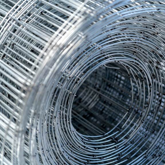Wire and Safety Fencing is rolled and stocked in various lengths and sizes