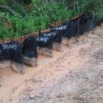 A CRAF silt fence from Ferguson Waterworks