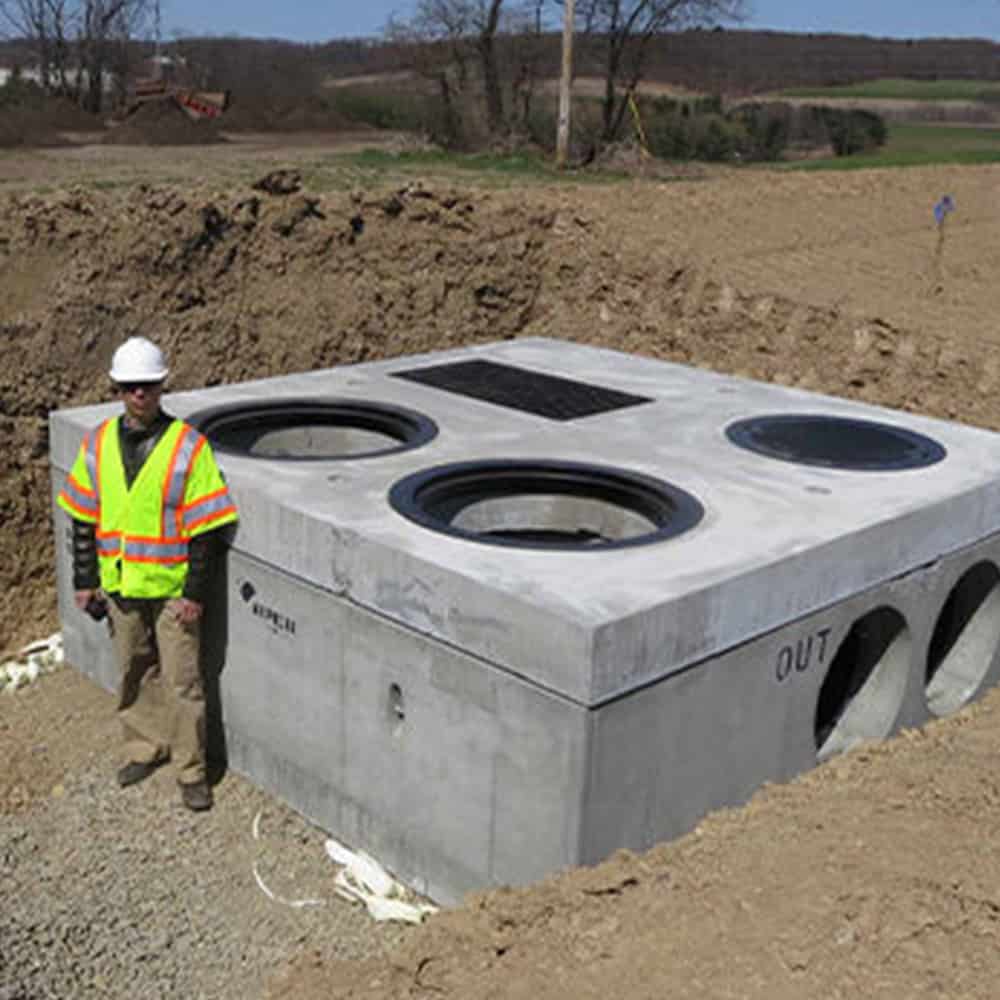 ferguson waterworks stormwater sub surface concrete vaults 02