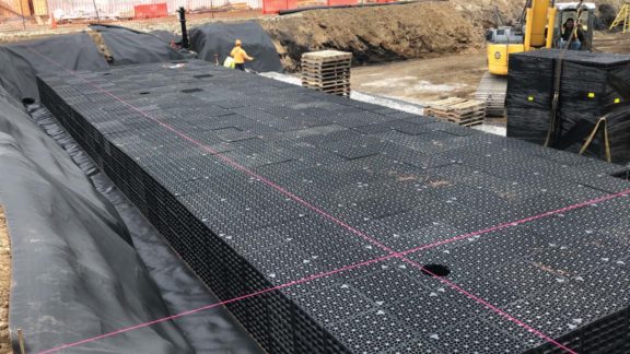 Case studies - results from a cost-effective subsurface system with HS-25 loading requirements in Flushing, NY
