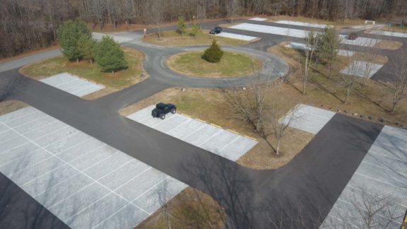 Case studies - Gravel parking is replaced with permeable paving system to reduce clogging and maintenance in Baltimore, MD
