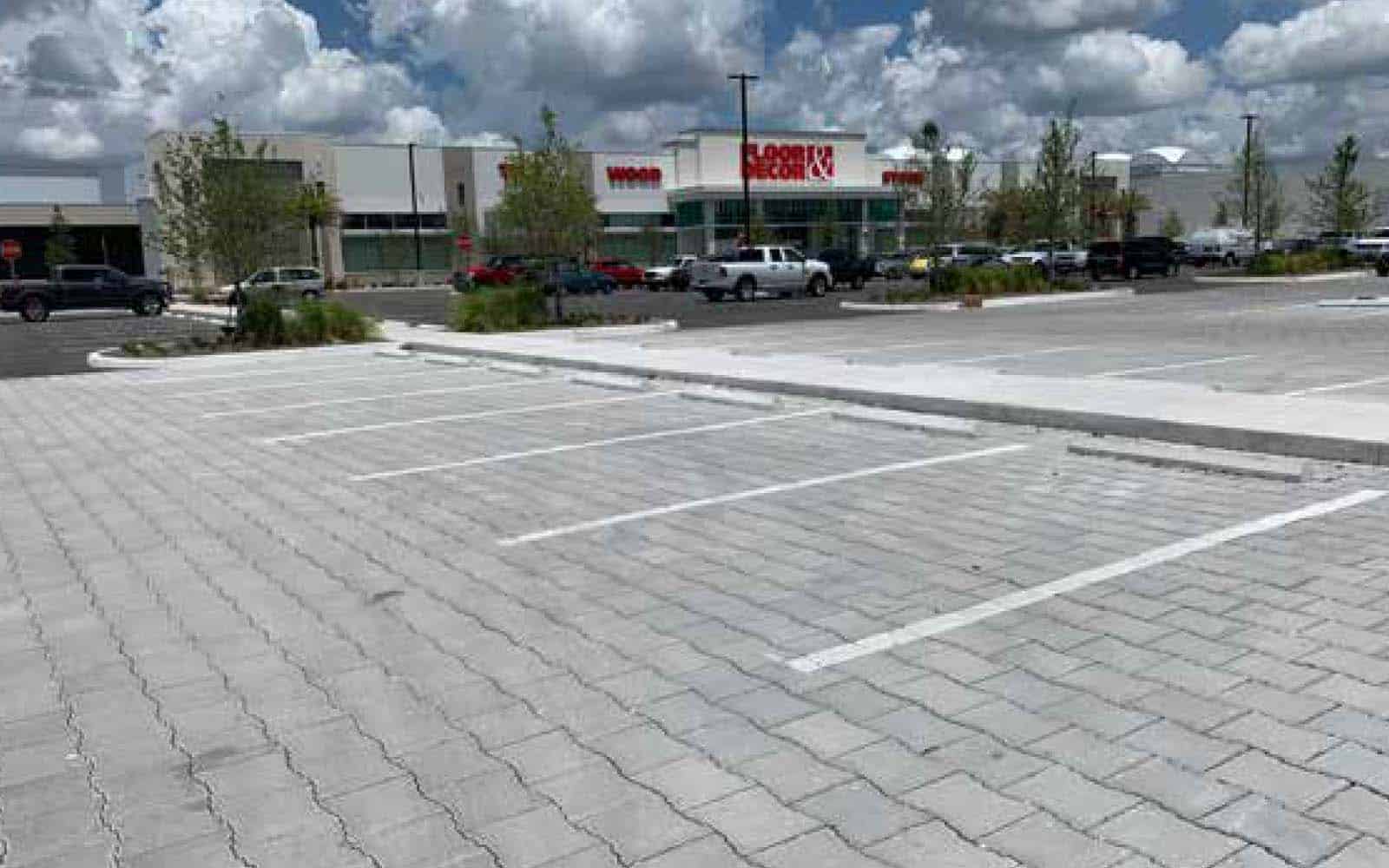 Case studies - results from installing permeable paving & machine technology to get an abandoned site up to stormwater code