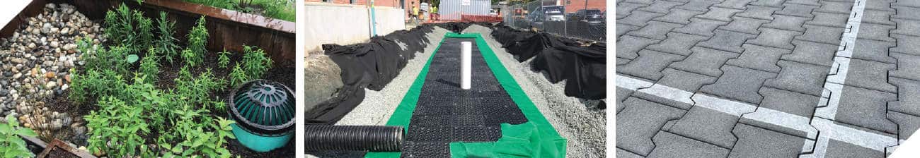 Urban Green Infrastructure solutions from Ferguson Waterworks for discrete stormwater solutions.