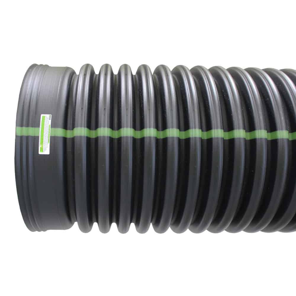 Lightweight and highly durable N-12 dual wall pipe for stormwater drainage