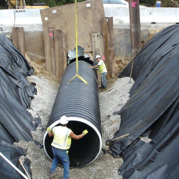 HDPE Pipe is a lightweight and durable alternative to CMP
